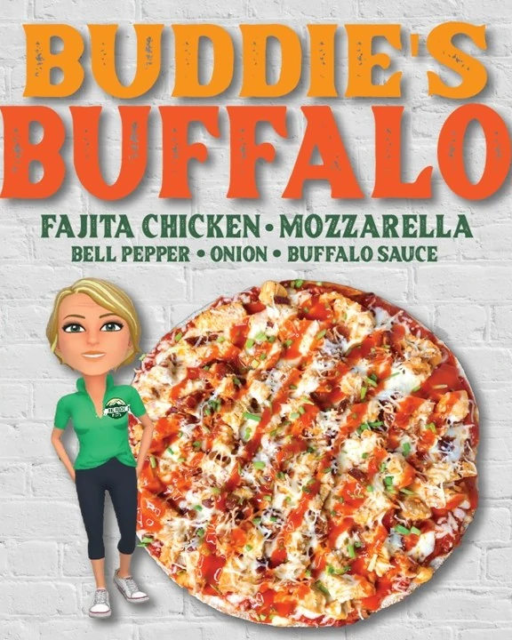Buddie's buffalo pizza